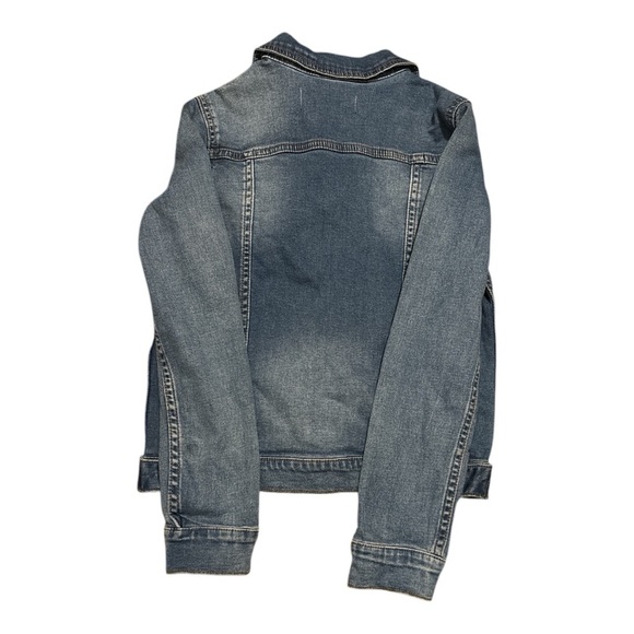 7 For All Mankind Denim Jacket Girls Size Medium - Picture 2 of 3